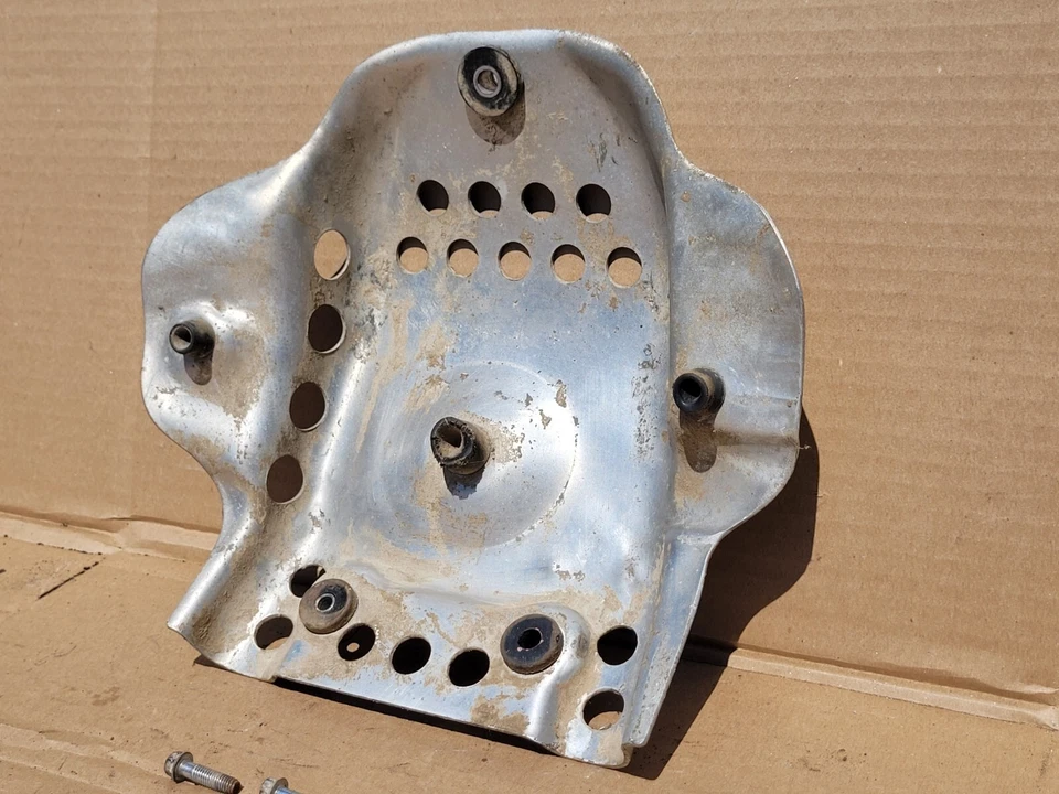 Honda XL250R XL 250 1984 placa de deslizamiento guardabarros Foto 4 de 4