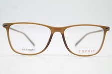 Esprit ET17107 Brown Silver Oval Eyeglass Frame New