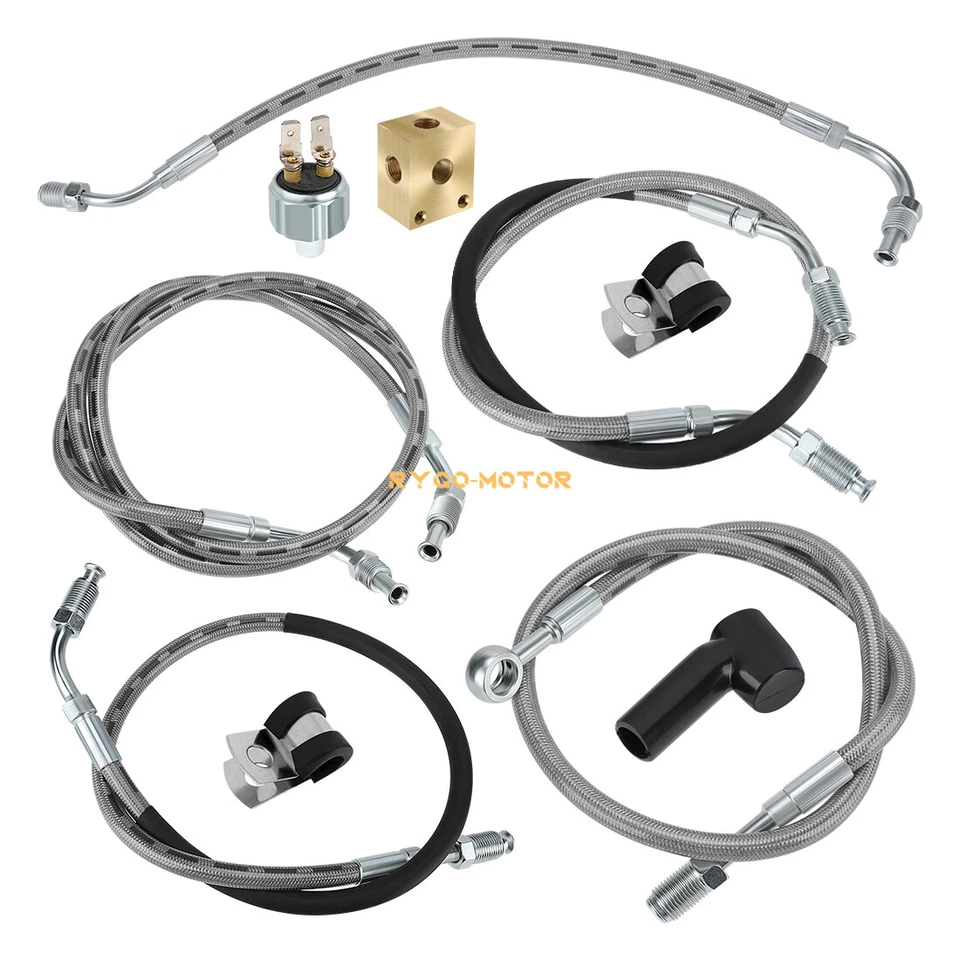 All Brake Lines Kit for Polaris Sportsman 500 335 1998 1999 2000 2001 1930753  - Image 3 of 4