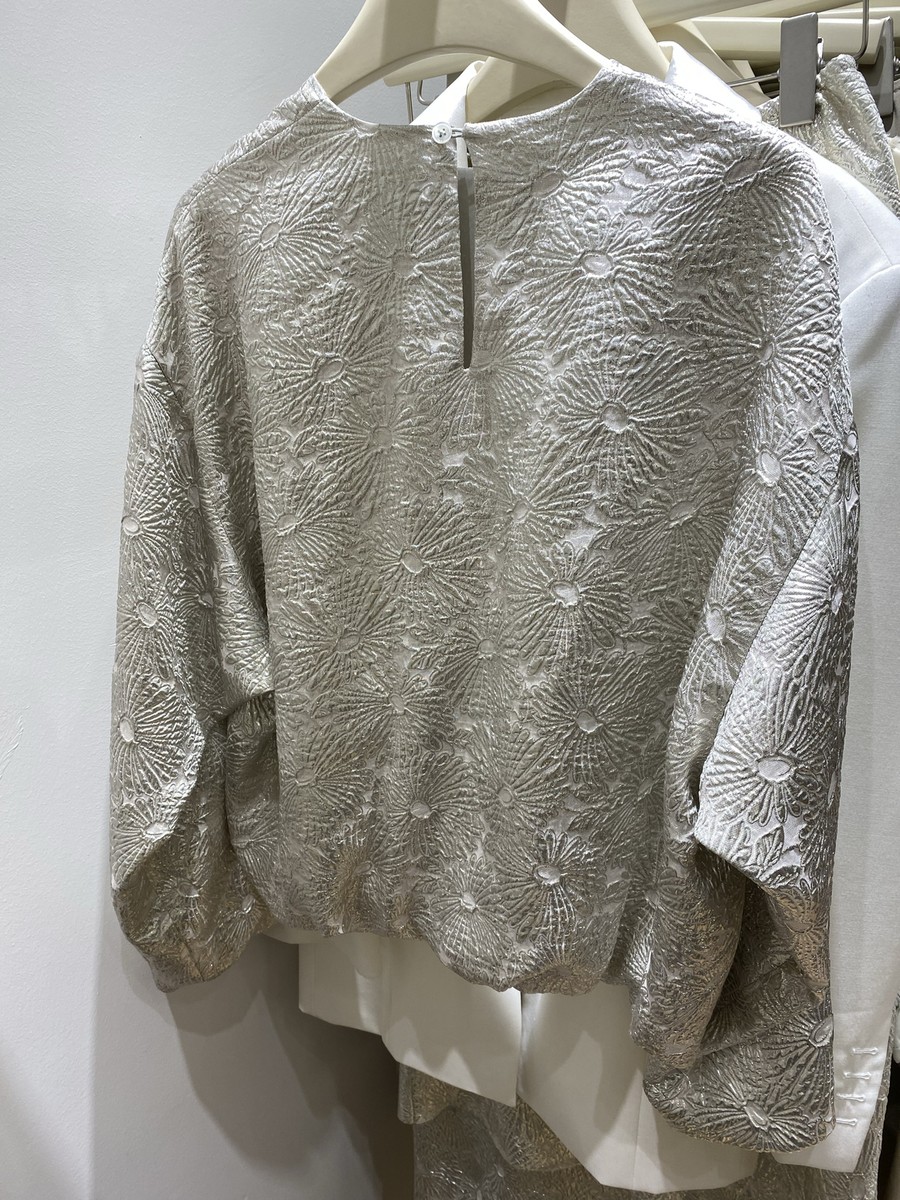 DRIES VAN NOTEN トロストリンクフティ 0211373612 103 DRIES VAN NOTEN プリント ワイドパンツ | ピンク | FARFETCH JP