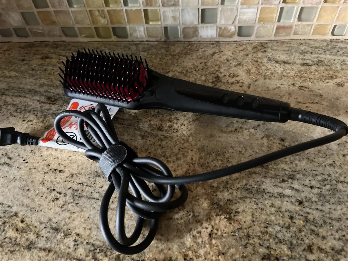 Miropure ionic top hair straightener brush