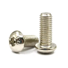 M7 Nickeled 12.9 Steel Hex Socket Bolts Button Head Screws Length 12mm - 60mm