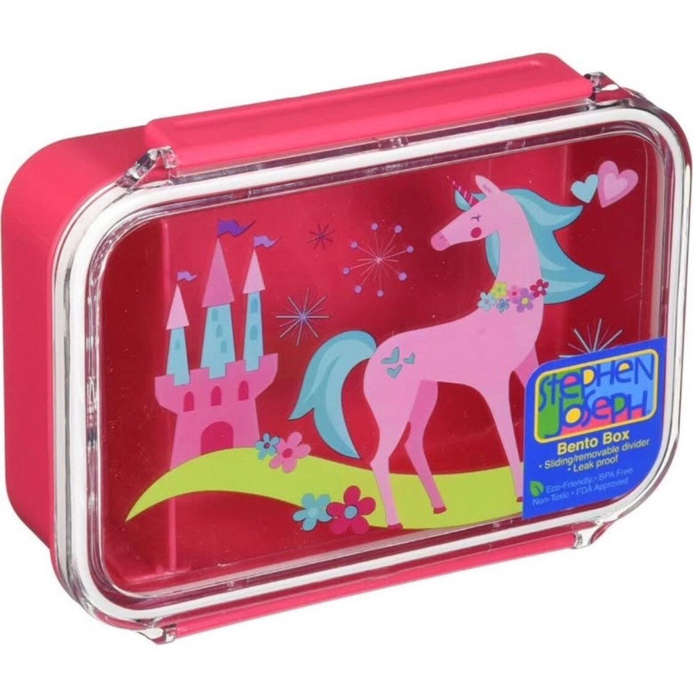 Stephen Joseph Bento Box, Kids Adjustable Compartment Bento Box, Kids Bento Box Stephen Joseph Bento Box, Kids Adjustable Compartment Bento Box, Kids Bento Box