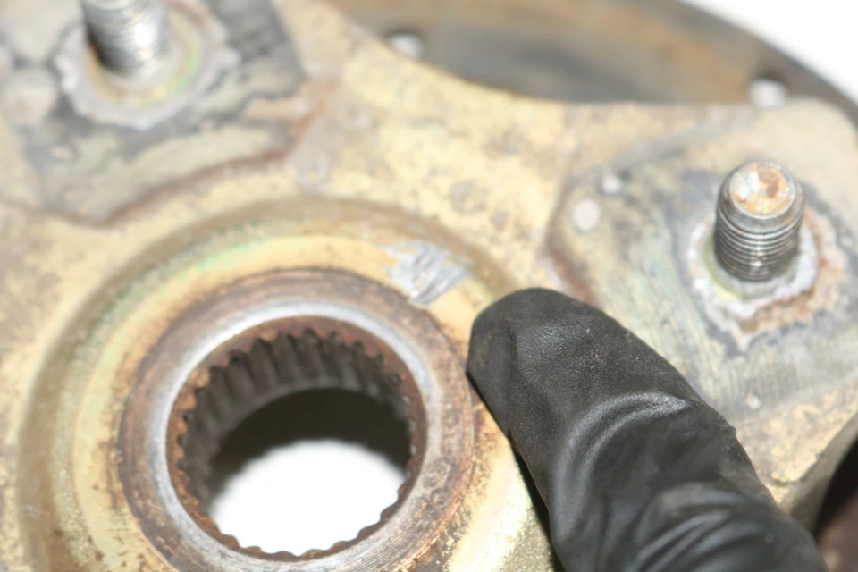 Arctic Cat Prowler HDX 700 2013 4x4 rueda delantera derecha o izquierda buje y rotor de freno Foto 4 de 4