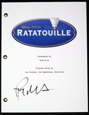 PATTON OSWALT Signed RATATOUILLE Full Movie Script + EXACT PROOF photo autograph