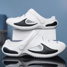 Men's Clogs Slip on Casual Shoes Waterproof Slippers Garden Beach Swim Sandals