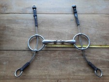 6" French Link Gag Horse Bit. In Excellent Condition. 