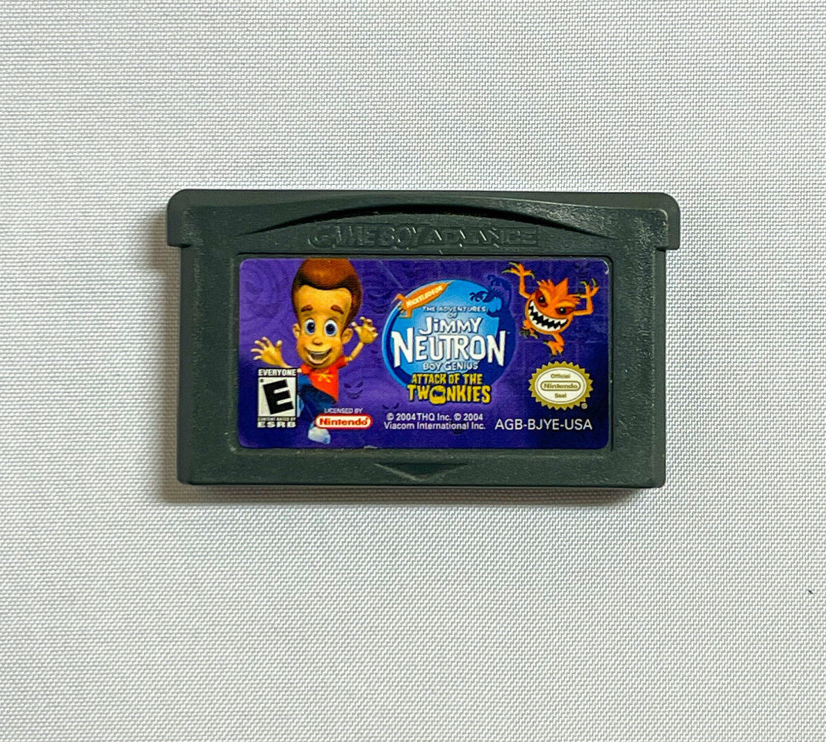 Jimmy Neutron Attack of the Twonkies GBA Game Cartridge for Game Boy Advance  
