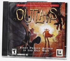 Outlaws (PC, 1997) - New Sealed - Jewelcase JC -See desc.