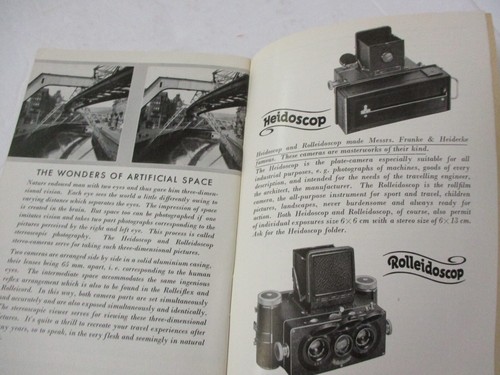 ROLLEICORD / ROLLEIFLEX 1930s Illustrated Camera Booklet - Picture 6 of 7