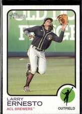 2022 Topps Heritage Minor League #60 Larry Ernesto