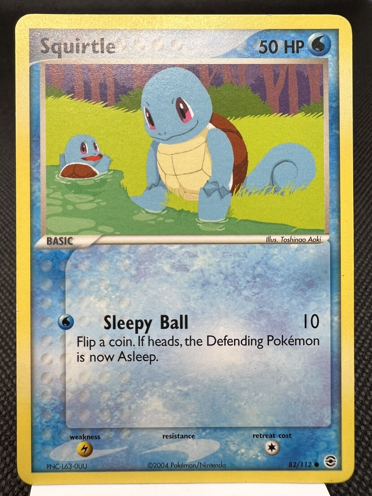 Squirtle - 82/112 - Common - Reverse Holo - Pokemon Singles » Ex: Fire Red  & Leaf Green - Pink Bunny Games LLC