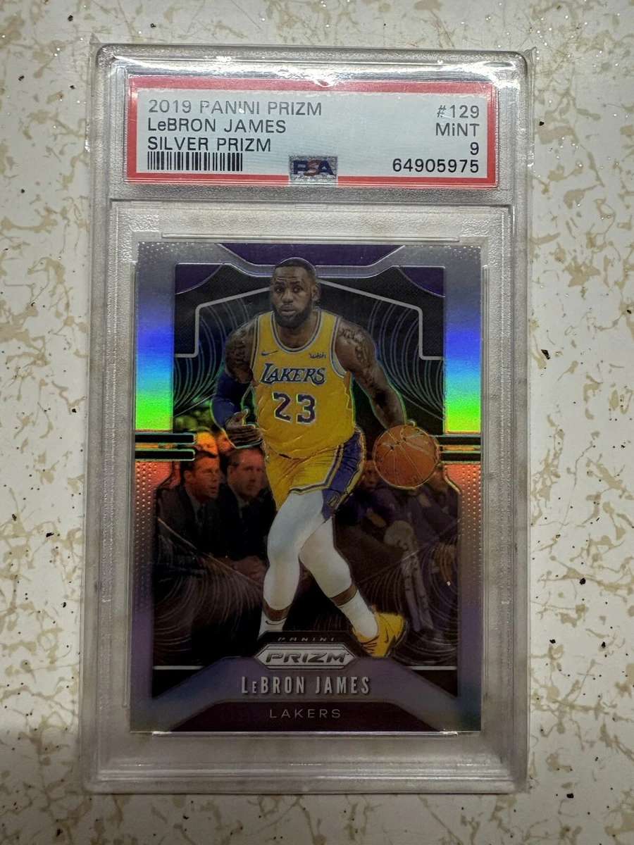 LeBron James Basketball Trading Cards 2019-20 Panini Prizm Set