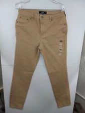 Aero Women's sz 12 Regular High Rise Jegging (Khaki Tan) NEW