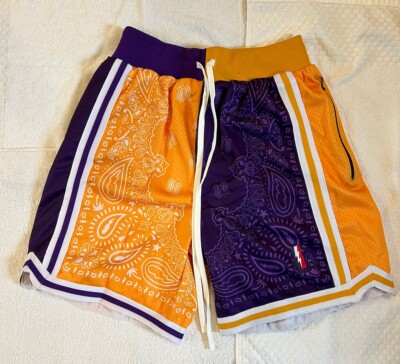 ウェア Collect & Select LAKERS SWINGMAN SHORTS Collect + Select Swingman Shorts “WHAT THE Lakers” - Men's