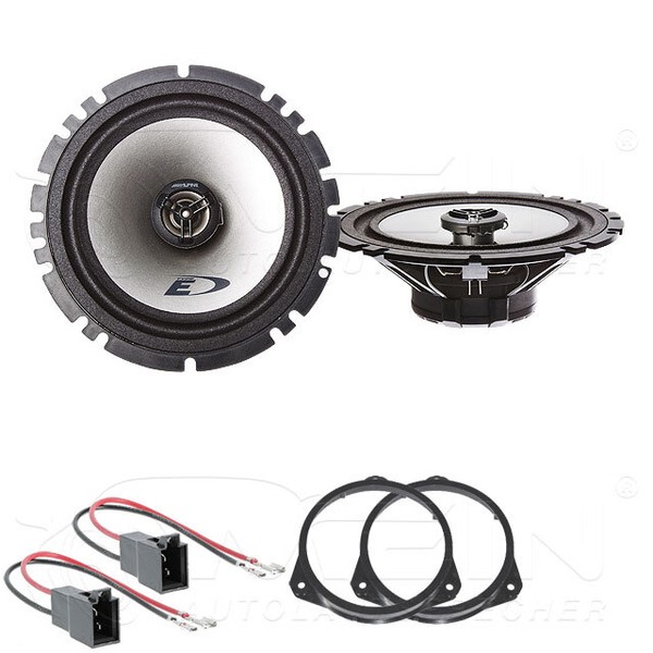 Alpine Lautsprecher FüR Alfa Romeo Mito 2008-2018 Front Vorn 2-Wege 220W #AGQ1-image