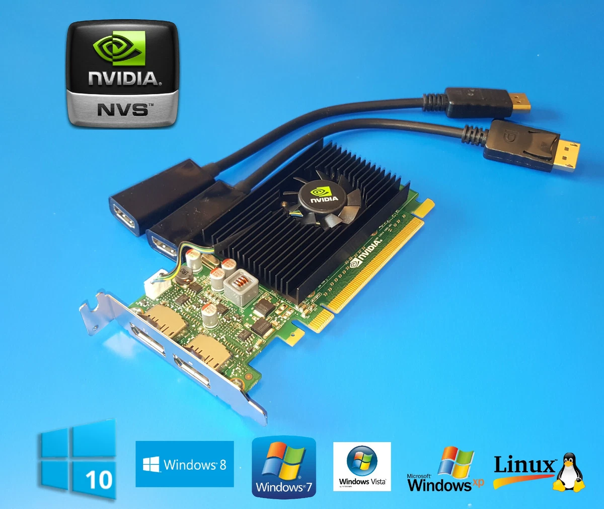 HP Pavilion Slimline s3515 s3600t s3620f s3700y Video Card with Dual HDMI