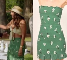 NWT Reformation Chantilly Green Mini Dress Or Midi Skirt Size XL