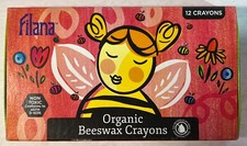Filana Organic Beeswax Crayons - Made in USA - No petroleum wax - B7