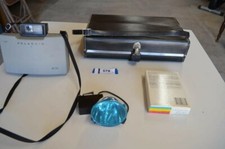 Polaroid Automatic 210 Land Camera, Carry all Case, And Model 268  Film Vintage