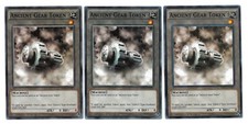 3x Ancient Gear Token - (SR03-ENTKN - Unltd Ed - Common) - NM - Yugioh
