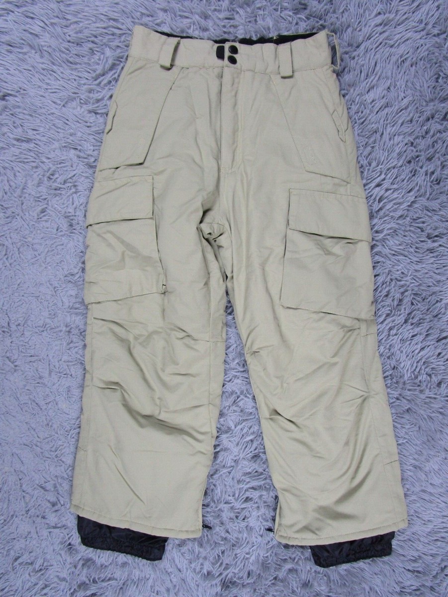 GOTCHA Pants Kids 12 1978 Tan SnowboardingCargo Outdoors