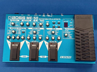 BOSS ME-50 Multi-Effects Guitar Pedal w/ Looper, Delay, Drive - Used