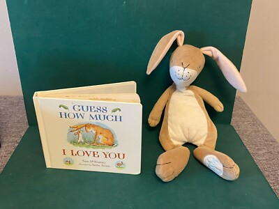 Guess How Much I Love You Large Mummy Nutbrown Hare  Plush Toy & Board Book.