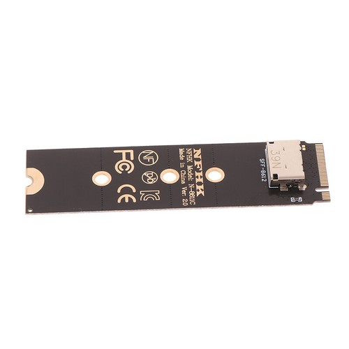 NVME M.2 NGFF SSD-Schnittstelle zu OCULINK SFF-8611 SFF-8612 Adapterkarte - Afbeelding 9 van 10