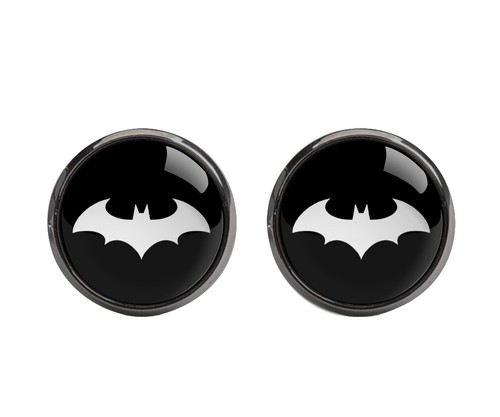 Cool Batman Men Woven Skinny Groom 2.5" Party Tie Necktie Cufflink Cuff Link - Picture 24 of 29