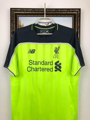 Liverpool Third football shirt 2016 Soccer YNWA Jersey Mens Trikot