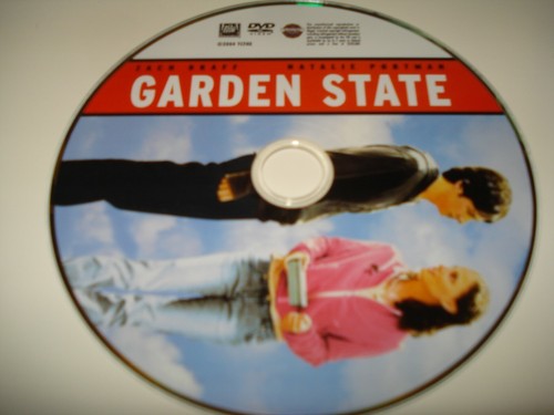 GARDEN STATE DVD DISC ONLY USED CLEANED TESTED FREESHIP NO TRACKING 