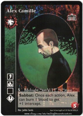Alex Camille Gangrel Antitribu Berlin Anthology V:TES VTES Vampire CCG