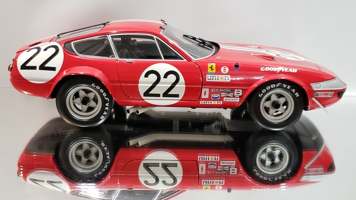 1/18 KYOSHO FERRARI 365 GTB4 DAYTONA COMPETIZIONE RACE CAR 1/18 KYOSHO FERRARI 365 GTB4 DAYTONA COMPETIZIONE RACE CAR