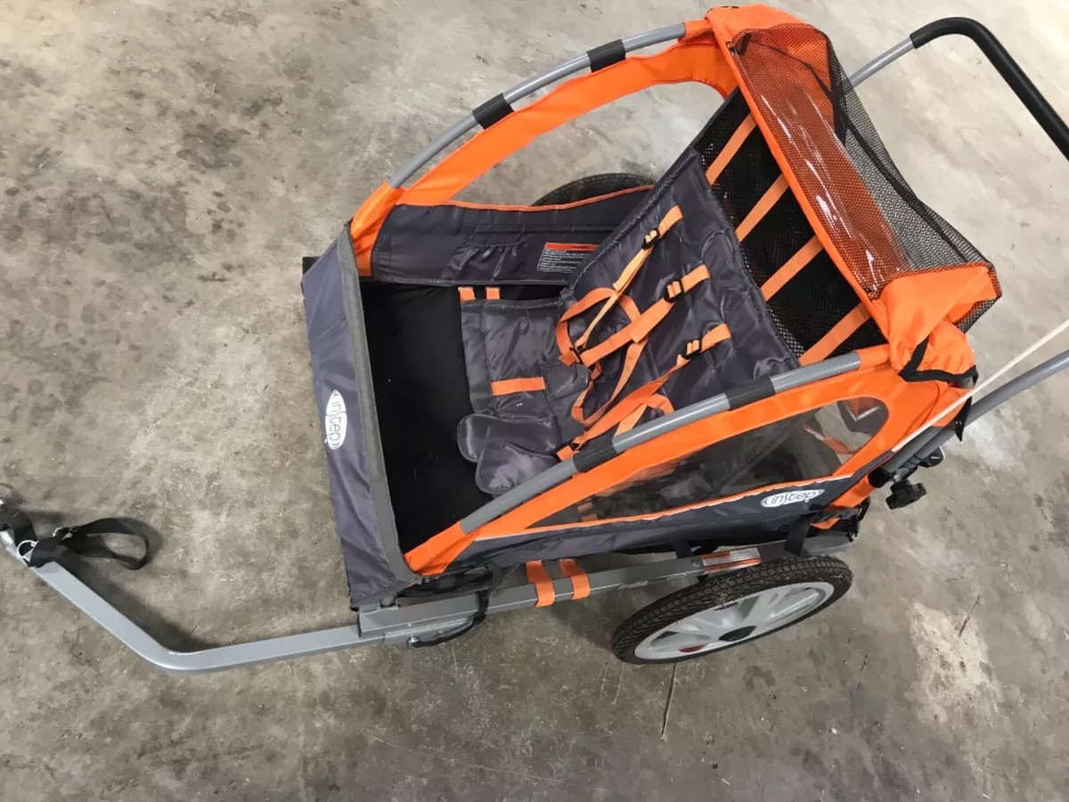 Instep double top seat bike trailer