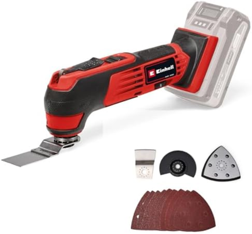 Einhell Utensile multifunzione TE-MG 18/1 Li - Solo Power X-Change (18 V, 3 funz