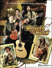 Whiskey Falls Keith Volpone Damon Johnson 2008 Crafter Acoustic Guitar ad print