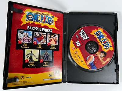 Shonen Jump's, One Piece, Vol 10, Baroque Works Anime DVD Preown