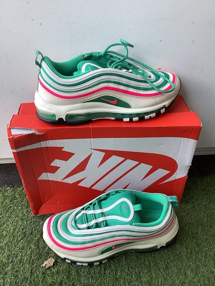 Nike Air Max 97 Mens Size 7.5 South Beach White Pink 921826-102