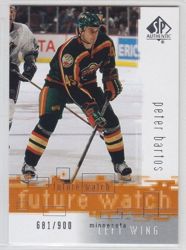 2000-01 SP AUTÉNTICO NOVATO DE HOCKEY RADIOCONTROL #91-135 RELOJ FUTURO / 900 JUEGO ACABADO TÚ PIC - Imagen 18 de 41