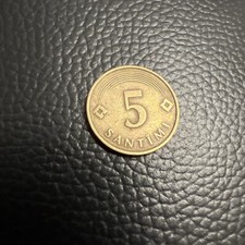 Latvia 5 Santimi Coin 1992