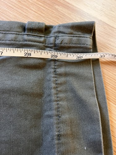 Vintage M-43 Style Pants Trousers Sateen Army Military OG-107 32 30 Olive Green - Picture 14 of 18