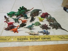 VTG Lot Chinasaurs China Dinosaurs Plastic Rubber Figures 80's 90's