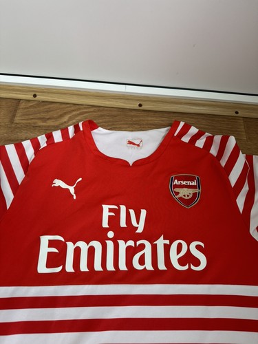 Arsenal Football Club Of London Soccer Training Jersey by puma , Men’s Size L - Picture 2 of 5