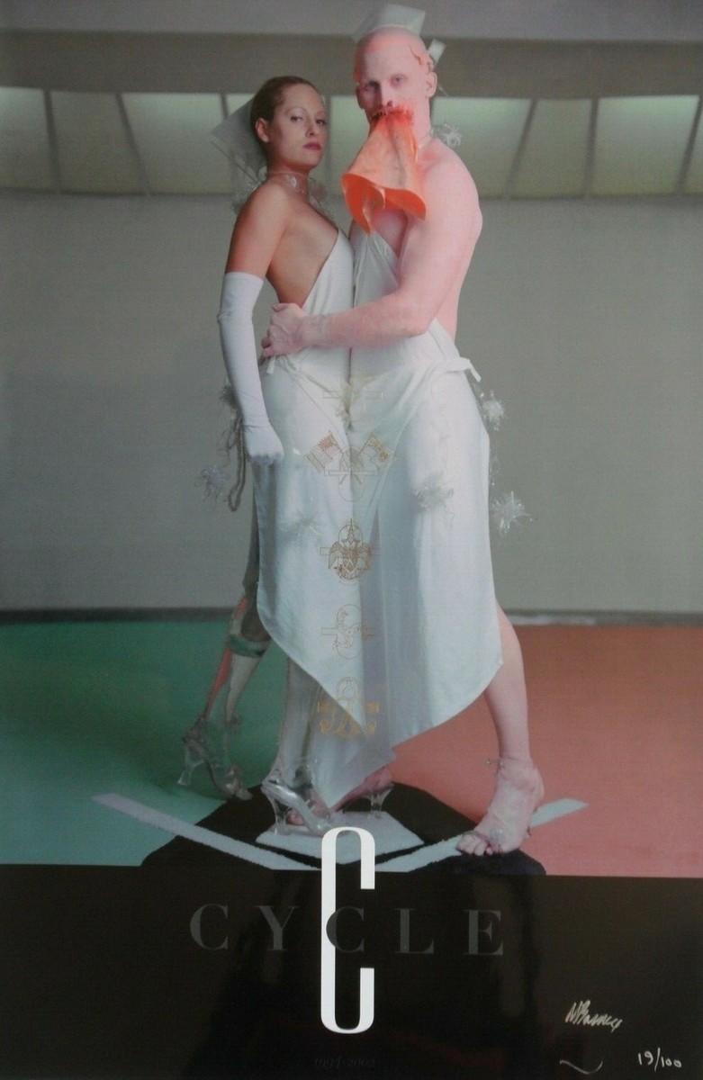 MATTHEW BARNEY CREMASTER CYCLE C MAHABYN ORIGINAL HAND SIGNED LTD