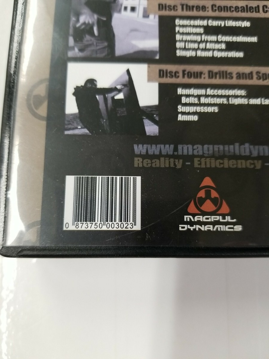 Magpul Dynamics The Art Of The Dynamic Handgun (4-Disc DVD Set) | eBay