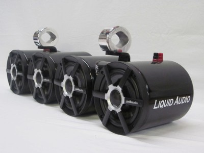 liquid audio tower speakers
