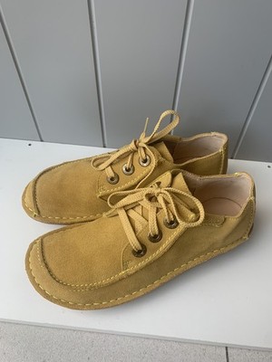 NEU DAMEN CLARKS LUSTIG TRAUM BEQUEM WEICH WILDLEDER SNEAKER SCHUHE GRÖßE UK 4/37