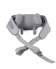 Shiatsu Neck Shoulder Back Massager w Heat Ergonomic 5D Deep Tissue Kneading USB