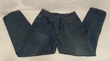 FUBU Y2K Baggy Skater Dark Wash Straight Leg Blue Jeans 34W x 34L